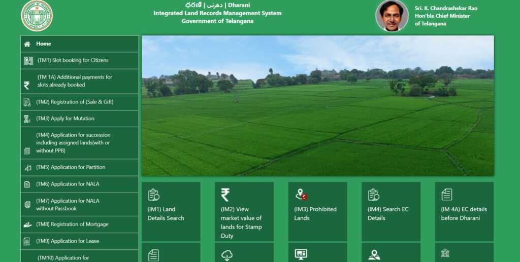 dharani land map