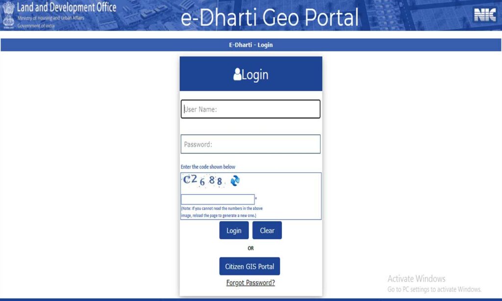 rajasthan e-dharti portal for land records