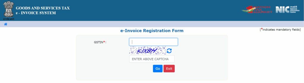 E-invoice login
