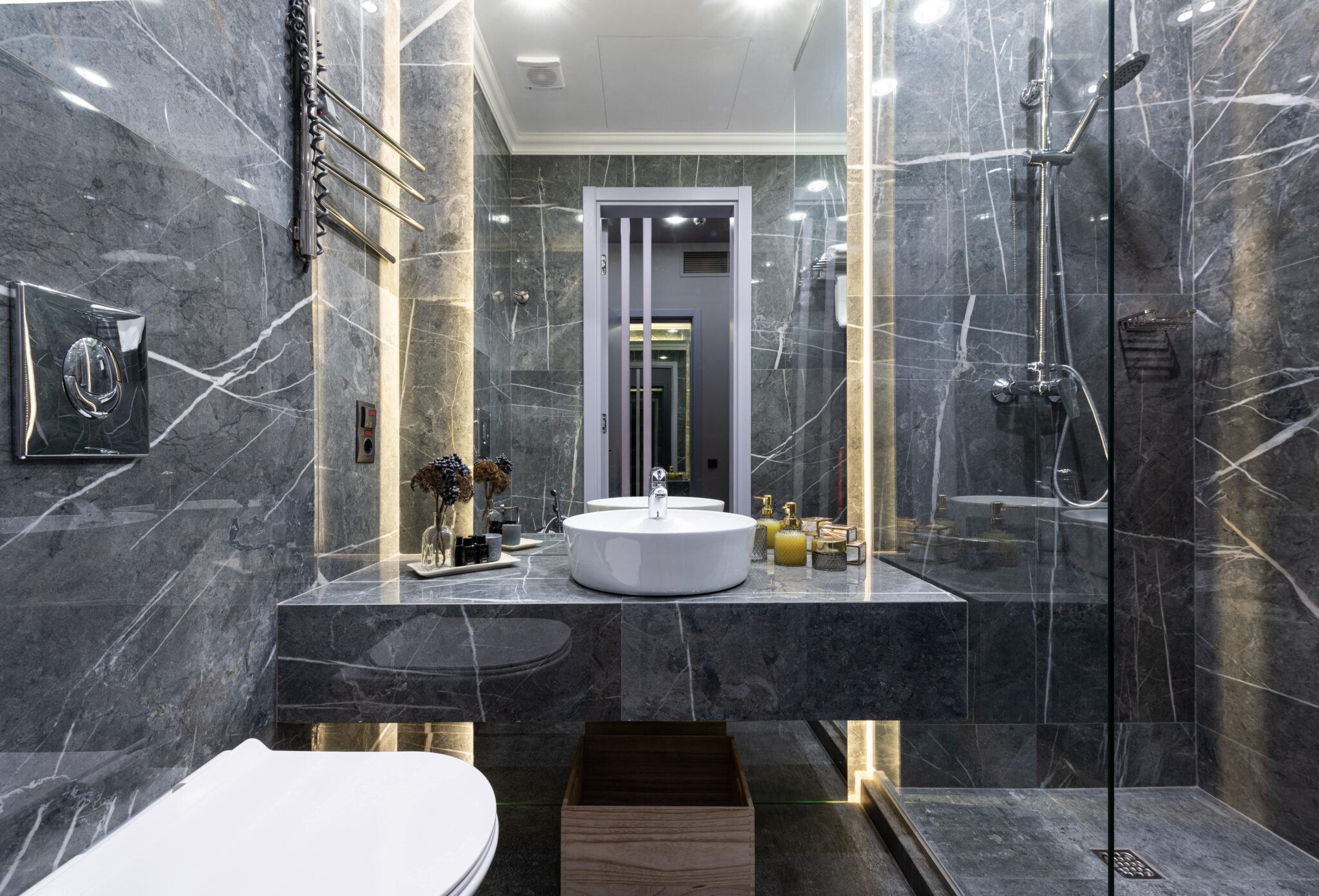 Bathroom Glass Partition Ideas To Implement For Washrooms