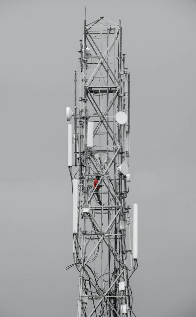 mobile tower installation on property