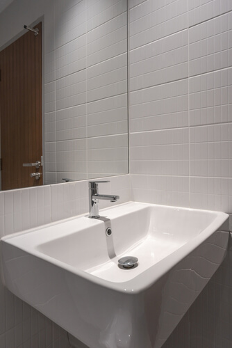 wall mounted wash basin mirror designs