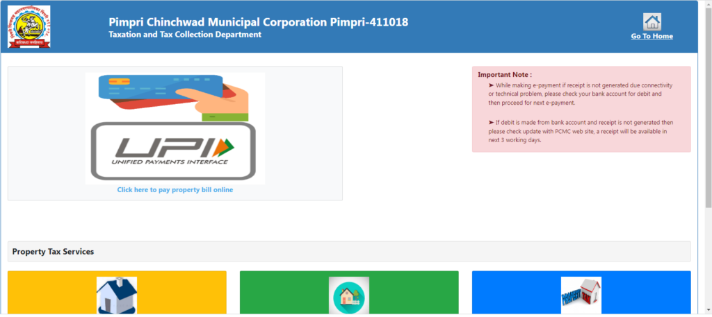 Knowing Your PCMC Property Tax Bill