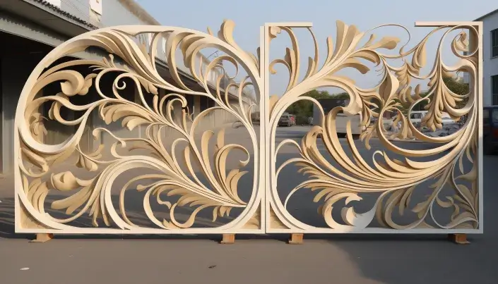 CNC cutting gate design