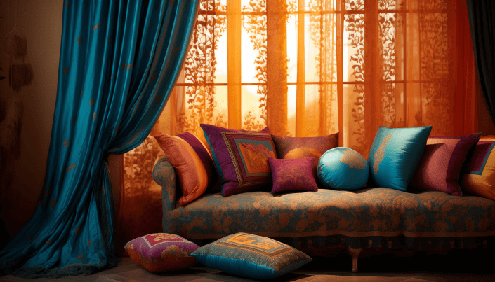 Indian fabrics for home decor