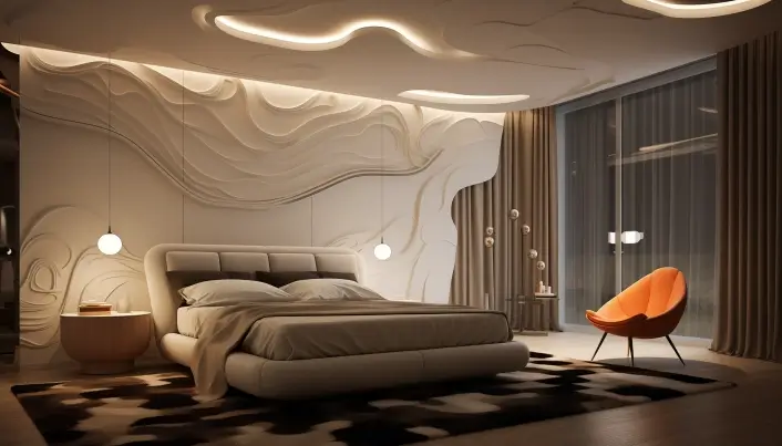 POP bedroom ceiling design