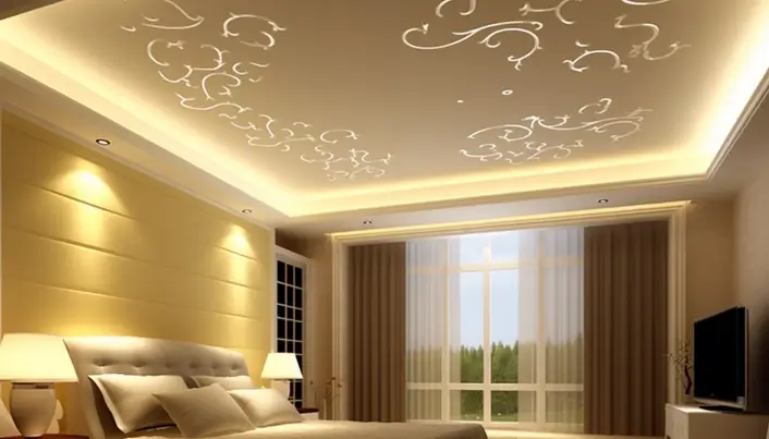 PVC bedroom ceiling design