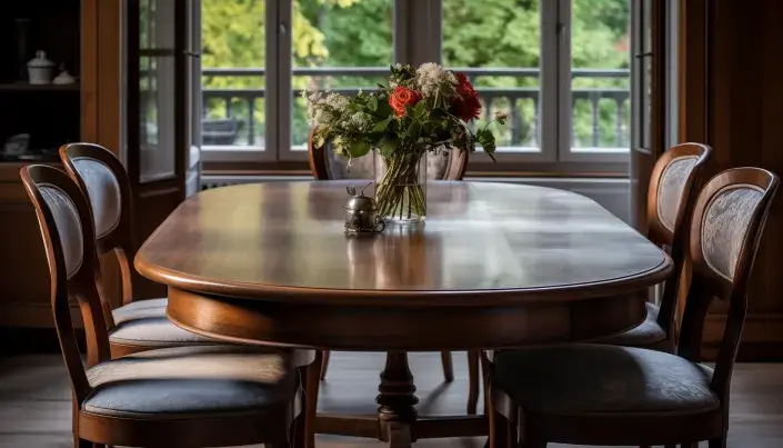 Timeless Elegance of a Classic Dining Table