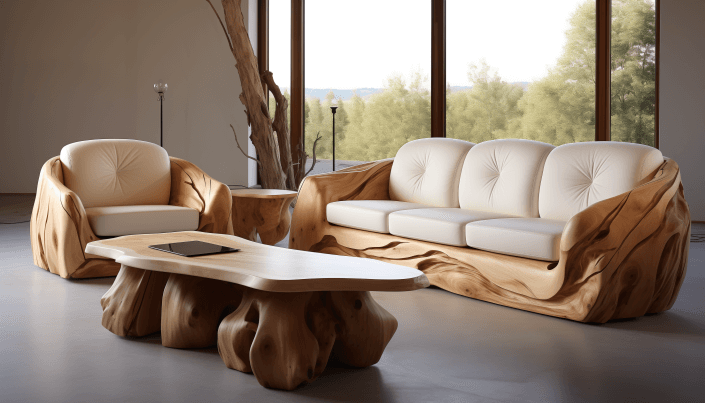 White Cedar Wood furniture