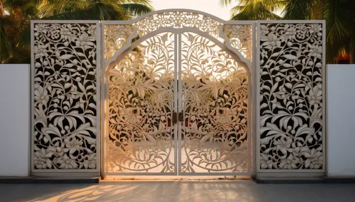 Art Style - Modern Jali Design Gates