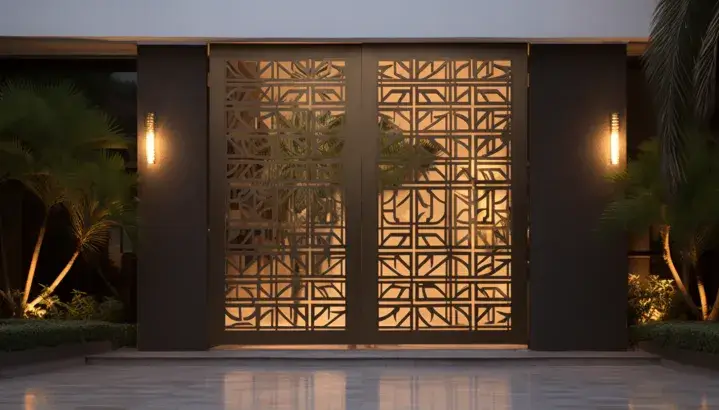 Quintessential - Modern Jali Design Gates