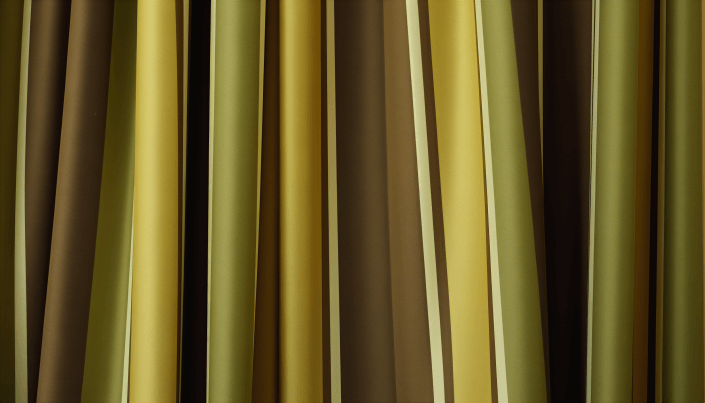 Stripes of Olive Green and Brown