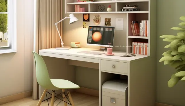 A good study table should be comfortable and have plenty of storage space for students.