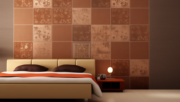 Bedroom Wall Tiles as Wall Decoration