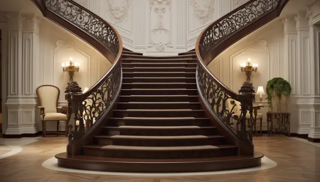 Classical staircase