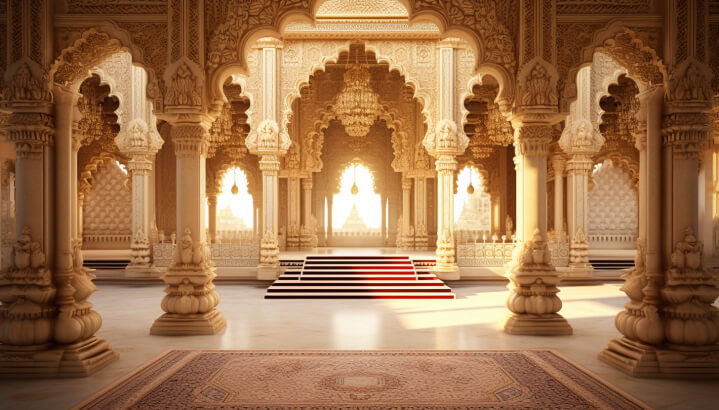 Divine Arch - Traditional Hindu Prayer Hall