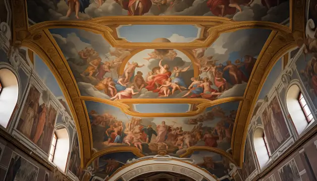 Frescoes, Murals, Inlays, and Artworks