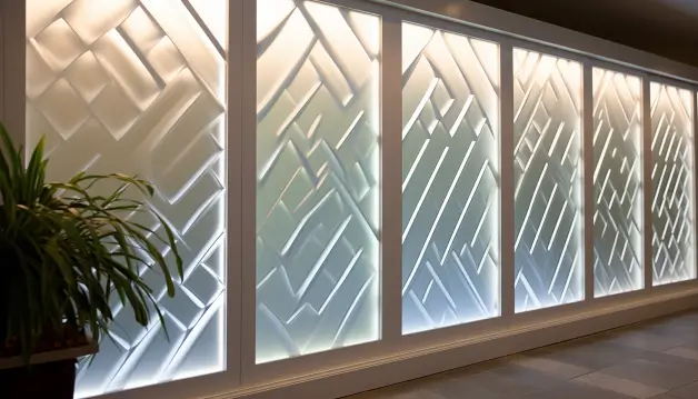 Glass grille designs