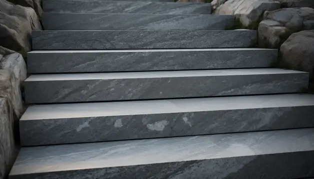 Grey-toned Granite Stairs