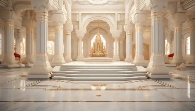 Marble Temple Design