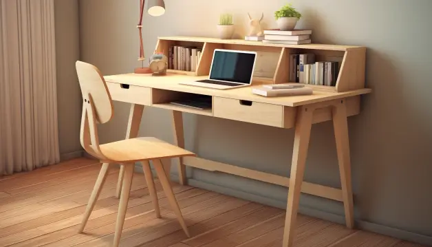 Multi-Purpose Desk with Study Table