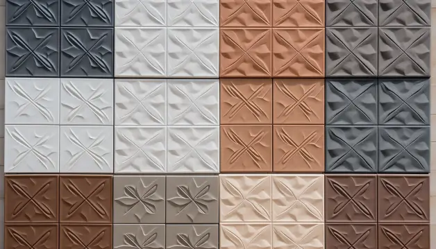 Textured Cement Tiles