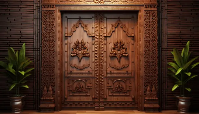 Traditional South main entrance door designs