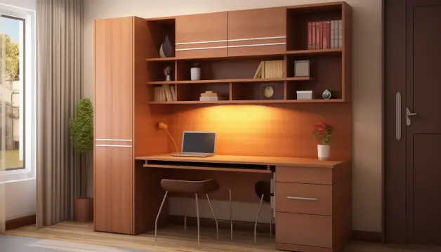 Wardrobes with study tables
