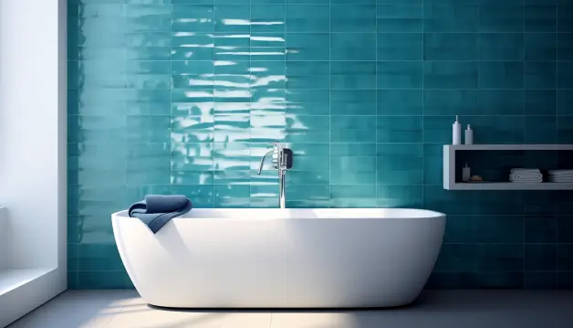 Water Reflection Wall Tile Design