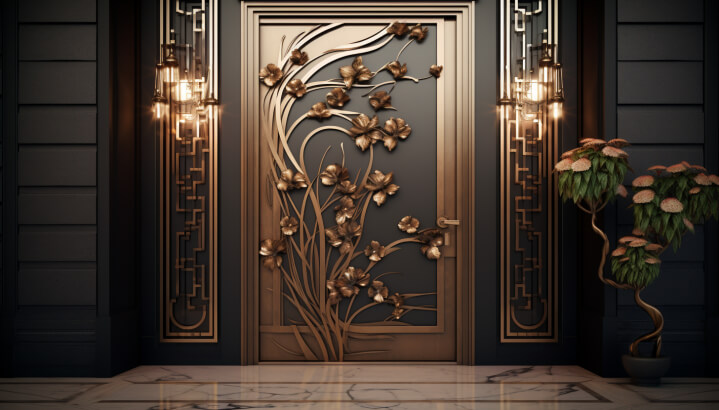 The Floral Door
