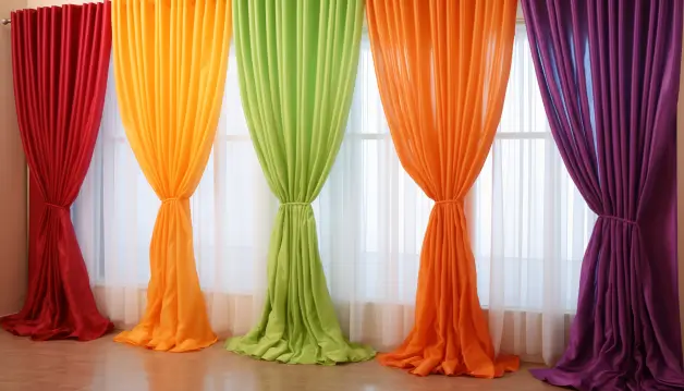 Colorful Curtain Design