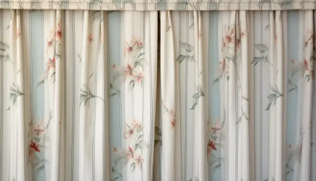 Curtain with a rod pocket