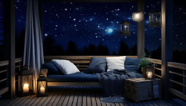 Galaxy On Your Porch