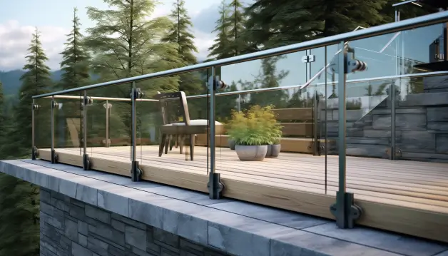 Glass Roof Handrails